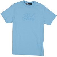 KARL LAGERFELD Herren T-Shirt blau von Karl Lagerfeld