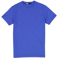 KARL LAGERFELD Herren T-Shirt blau Baumwolle von Karl Lagerfeld