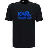 KARL LAGERFELD Herren T-Shirt schwarz KARL LAGERFELD Herren T-Shirt schwarz von Karl Lagerfeld