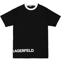 KARL LAGERFELD Herren T-Shirt schwarz Baumwolle von Karl Lagerfeld