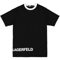 KARL LAGERFELD Herren T-Shirt schwarz Baumwolle von Karl Lagerfeld