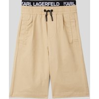 Karl Lagerfeld, Bermudashorts Für Jungen, unisex, Light Gold, Größe: 4Y von Karl Lagerfeld