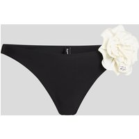 Karl Lagerfeld, Bikinihöschen Mit Hohem Bein Und Blume, Frau, Schwarz, Größe: XS Karl Lagerfeld, Bikinihöschen Mit Hohem Bein Und Blume, Frau, Schwarz, Größe: XS von Karl Lagerfeld