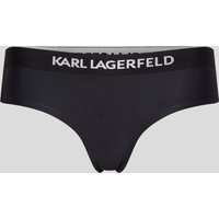 Karl Lagerfeld, Bikinihöschen Mit Logo, Frau, Schwarz, Größe: XS von Karl Lagerfeld