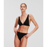Karl Lagerfeld, Dekollete-bralette Mit Essential-logo, Frau, Schwarz, Größe: XS Karl Lagerfeld, Dekollete-bralette Mit Essential-logo, Frau, Schwarz, Größe: XS von Karl Lagerfeld