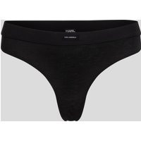 Karl Lagerfeld, Essential tanga Mit Logo, Frau, Schwarz, Größe: XS Karl Lagerfeld, Essential tanga Mit Logo, Frau, Schwarz, Größe: XS von Karl Lagerfeld