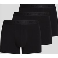Karl Lagerfeld, Farblich Abgestimmte boxershorts Mit Logo – 3er-set, Mann, Schwarz, Größe: XS Karl Lagerfeld, Farblich Abgestimmte boxershorts Mit Logo – 3er-set, Mann, Schwarz, Größe: XS von Karl Lagerfeld