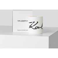 Karl Lagerfeld, Fig&pepper Noir Duftkerze, Frau, Weiss/Schwarz, Größe: L00 von Karl Lagerfeld