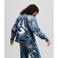 Karl Lagerfeld, Gebleichte Jeansjacke In Lässiger Passform, Frau, Gebleichtes Denim, Größe: XS Karl Lagerfeld, Gebleichte Jeansjacke In Lässiger Passform, Frau, Gebleichtes Denim, Größe: XS von Karl Lagerfeld