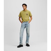 Karl Lagerfeld, Gerade Geschnittene Jeans, Mann, Visual Hellblau, Größe: W31 L32 von Karl Lagerfeld