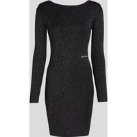 Karl Lagerfeld, Glitzerkleid Mit Offener Rückenpartie, Frau, Schwarz, Größe: XS Karl Lagerfeld, Glitzerkleid Mit Offener Rückenpartie, Frau, Schwarz, Größe: XS von Karl Lagerfeld