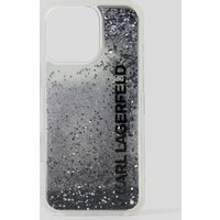 Karl Lagerfeld, Glitzernde Schutzhülle Für Iphone 16 pro max Mit Logo, Frau, Schwarz, Größe: One size Karl Lagerfeld, Glitzernde Schutzhülle Für Iphone 16 pro max Mit Logo, Frau, Schwarz, Größe: One size von Karl Lagerfeld