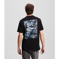 Karl Lagerfeld, Grafik-t-shirt, Mann, Schwarz, Größe: XS Karl Lagerfeld, Grafik-t-shirt, Mann, Schwarz, Größe: XS von Karl Lagerfeld