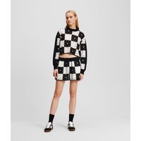 Karl Lagerfeld, Häkelshorts, Frau, Schwarz/Weiss, Größe: XS Karl Lagerfeld, Häkelshorts, Frau, Schwarz/Weiss, Größe: XS von Karl Lagerfeld