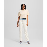 Karl Lagerfeld, Hoch Geschnittene Ombré-jeans Mit Geradem Bein, Frau, Blau Ombre, Größe: W30 L30 Karl Lagerfeld, Hoch Geschnittene Ombré-jeans Mit Geradem Bein, Frau, Blau Ombre, Größe: W30 L30 von Karl Lagerfeld