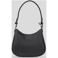 Karl Lagerfeld, Ikon Schultertasche Mit Lochmuster, Frau, Schwarz, Größe: One size von Karl Lagerfeld