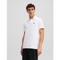 Karl Lagerfeld, Ikon poloshirt, Mann, Weiss, Größe: XS von Karl Lagerfeld
