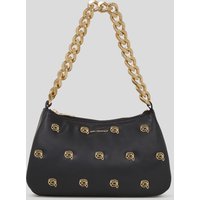Karl Lagerfeld, Ikon saisonale Schultertasche, Frau, Schwarz, Größe: One size von Karl Lagerfeld