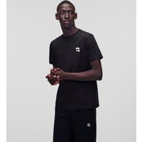 Karl Lagerfeld, Karl ikon T-shirt Mit Aufnäher, Mann, Schwarz, Größe: XS Karl Lagerfeld, Karl ikon T-shirt Mit Aufnäher, Mann, Schwarz, Größe: XS von Karl Lagerfeld
