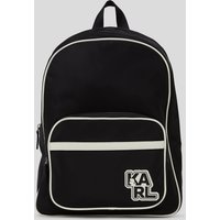 Karl Lagerfeld, K/athleisure Rucksack Aus Nylon, Mann, Schwarz, Größe: One size von Karl Lagerfeld