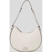 Karl Lagerfeld, K/autograph Mond-schultertasche, Frau, Zement, Größe: One size von Karl Lagerfeld