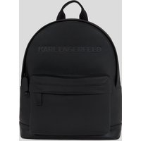 Karl Lagerfeld, K/essential Rucksack Aus Leder, Mann, Schwarz, Größe: One size von Karl Lagerfeld