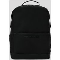 Karl Lagerfeld, K/essential Rucksack Aus Nylon, Mann, Schwarz, Größe: One size von Karl Lagerfeld