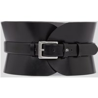 Karl Lagerfeld, K/essential gürtel, Frau, Schwarz, Größe: 65 von Karl Lagerfeld