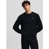 Karl Lagerfeld, K/essential loungewear-sweatshirt, Mann, Schwarz, Größe: XS Karl Lagerfeld, K/essential loungewear-sweatshirt, Mann, Schwarz, Größe: XS von Karl Lagerfeld