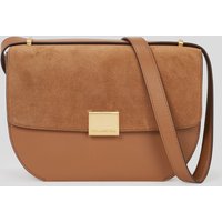 Karl Lagerfeld, K/forever mittelgrosse Umhängetasche Aus Wildleder, Frau, Terra, Größe: One size von Karl Lagerfeld