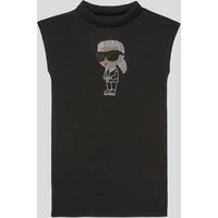 Karl Lagerfeld, K/ikonik-kleid Für Mädchen, unisex, Schwarz, Größe: L12Y von Karl Lagerfeld