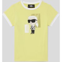 Karl Lagerfeld, K/ikonik t-shirt Für Mädchen, unisex, Gelb, Größe: L5Y von Karl Lagerfeld