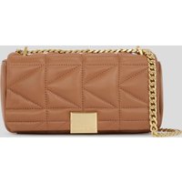 Karl Lagerfeld, K/kuilt kleine Umhängetasche, Frau, Terra, Größe: One size von Karl Lagerfeld