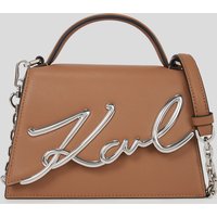 Karl Lagerfeld, K/signature Kleine Umhängetasche, Frau, Terra, Größe: One size von Karl Lagerfeld
