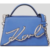 Karl Lagerfeld, K/signature Kleine Umhängetasche, Frau, Ultramarinblau, Größe: One size von Karl Lagerfeld
