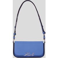 Karl Lagerfeld, K/signature Zweiweg-umhängetasche, Frau, Ultramarinblau, Größe: One size von Karl Lagerfeld