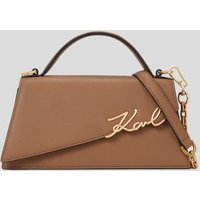 Karl Lagerfeld, K/signature schmale Umhängetasche, Frau, Terra, Größe: One size von Karl Lagerfeld