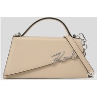 Karl Lagerfeld, K/signature schmale Umhängetasche, Frau, Trench Beige, Größe: One size von Karl Lagerfeld