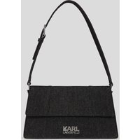 Karl Lagerfeld, K/stone Schultertasche Aus Denim, Frau, Denim, Größe: X00 von Karl Lagerfeld