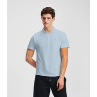 Karl Lagerfeld, Kameo Poloshirt, Mann, Weiches Chambray, Größe: XS von Karl Lagerfeld