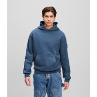 Karl Lagerfeld, Kapuzenpullover Mit Logo-aufnäher, Mann, Vintage Indigo, Größe: XXL Karl Lagerfeld, Kapuzenpullover Mit Logo-aufnäher, Mann, Vintage Indigo, Größe: XXL von Karl Lagerfeld