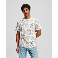 Karl Lagerfeld, Kl X Jorge Parra T-shirt Mit Allover-print, Mann, Jorge Parra All Over Druck, Größe: XS Karl Lagerfeld, Kl X Jorge Parra T-shirt Mit Allover-print, Mann, Jorge Parra All Over Druck, Größe: XS von Karl Lagerfeld