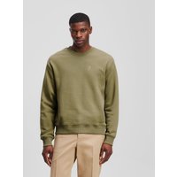 Karl Lagerfeld, Kameo Sweatshirt, Mann, Düstergrün, Größe: XS von Karl Lagerfeld