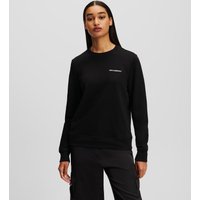 Karl Lagerfeld, Logo-sweatshirt, Frau, Schwarz, Größe: XS Karl Lagerfeld, Logo-sweatshirt, Frau, Schwarz, Größe: XS von Karl Lagerfeld