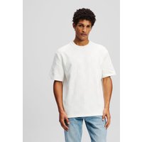 Karl Lagerfeld, Monogram Karo-t-shirt, Mann, Weiss, Größe: XL Karl Lagerfeld, Monogram Karo-t-shirt, Mann, Weiss, Größe: XL von Karl Lagerfeld