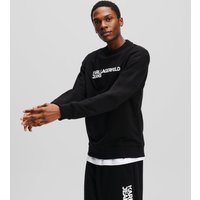 Karl Lagerfeld, Sweatshirt Mit Logo, Mann, Schwarz, Größe: XS von Karl Lagerfeld