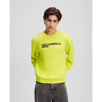 Karl Lagerfeld, Sweatshirt Mit Logo, Mann, Sulphur Frühling, Größe: XS Karl Lagerfeld, Sweatshirt Mit Logo, Mann, Sulphur Frühling, Größe: XS von Karl Lagerfeld