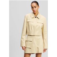 Karl Lagerfeld, Kurze Blouson-jacke, Frau, Nomade, Größe: 36 von Karl Lagerfeld