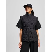 Karl Lagerfeld, Leichte Steppweste, Frau, Schwarz, Größe: XS Karl Lagerfeld, Leichte Steppweste, Frau, Schwarz, Größe: XS von Karl Lagerfeld