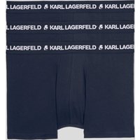 Karl Lagerfeld, Monochrome Boxershorts Mit Logo – 3er-pack, Mann, Marineblau, Größe: XS Karl Lagerfeld, Monochrome Boxershorts Mit Logo – 3er-pack, Mann, Marineblau, Größe: XS von Karl Lagerfeld